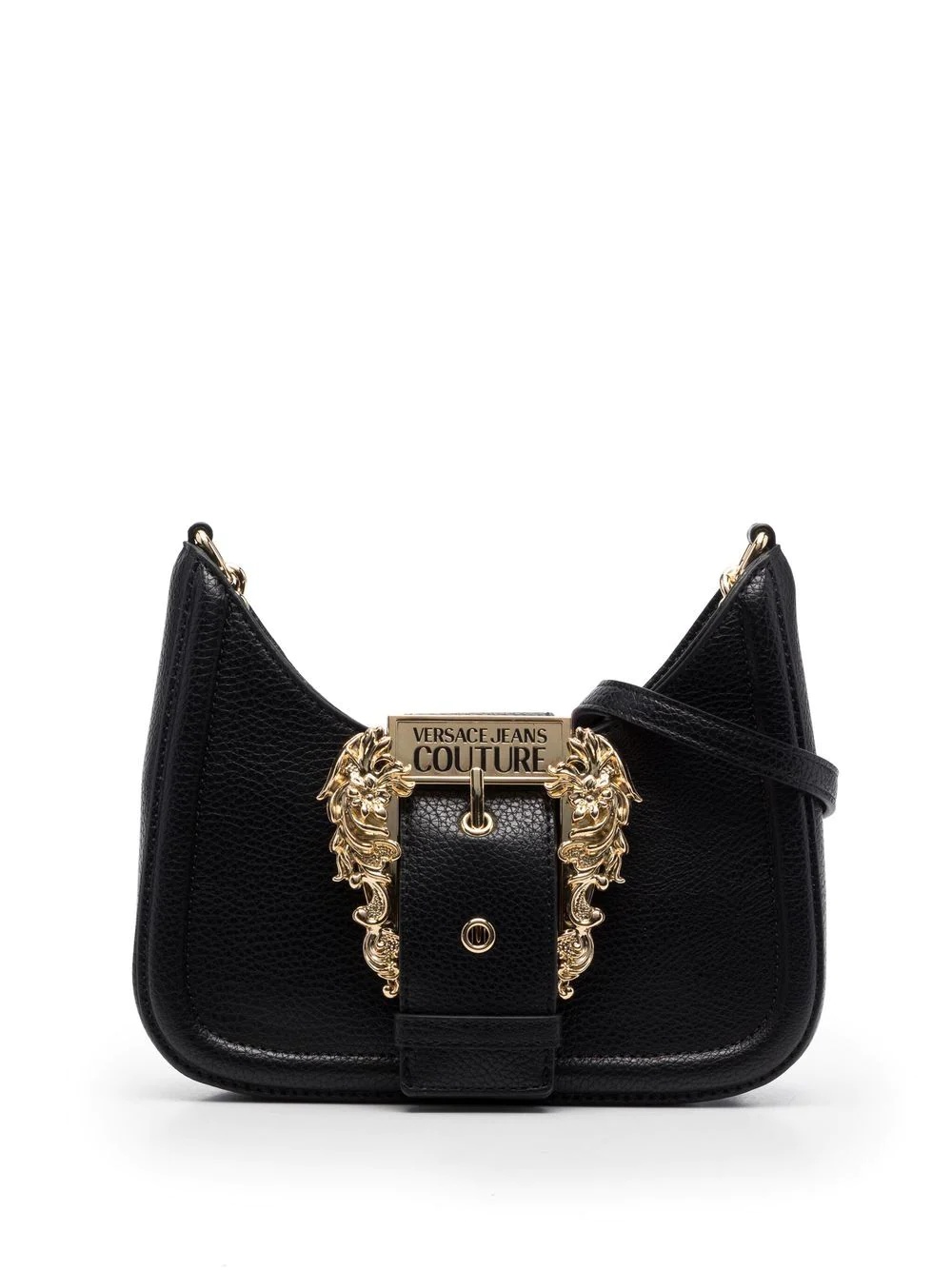 logo-buckle shoulder bag - 7