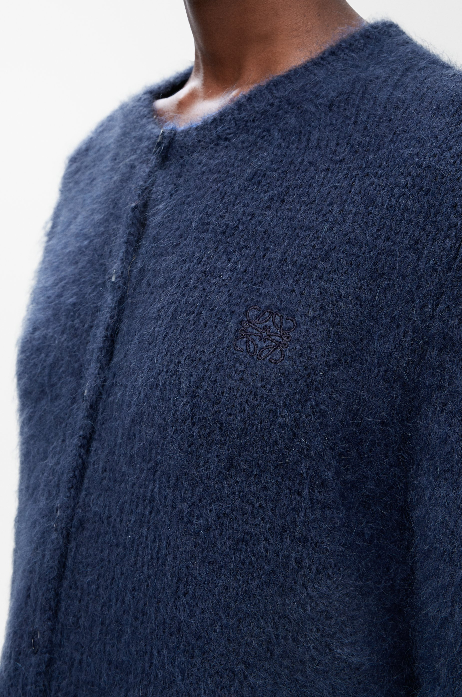 Cardigan in mohair blend - 5