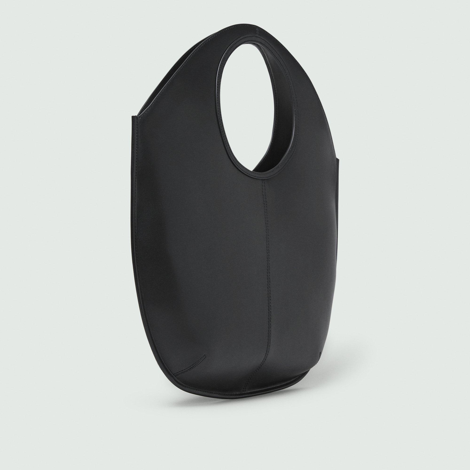 Circle Tote Bag in Leather - 3