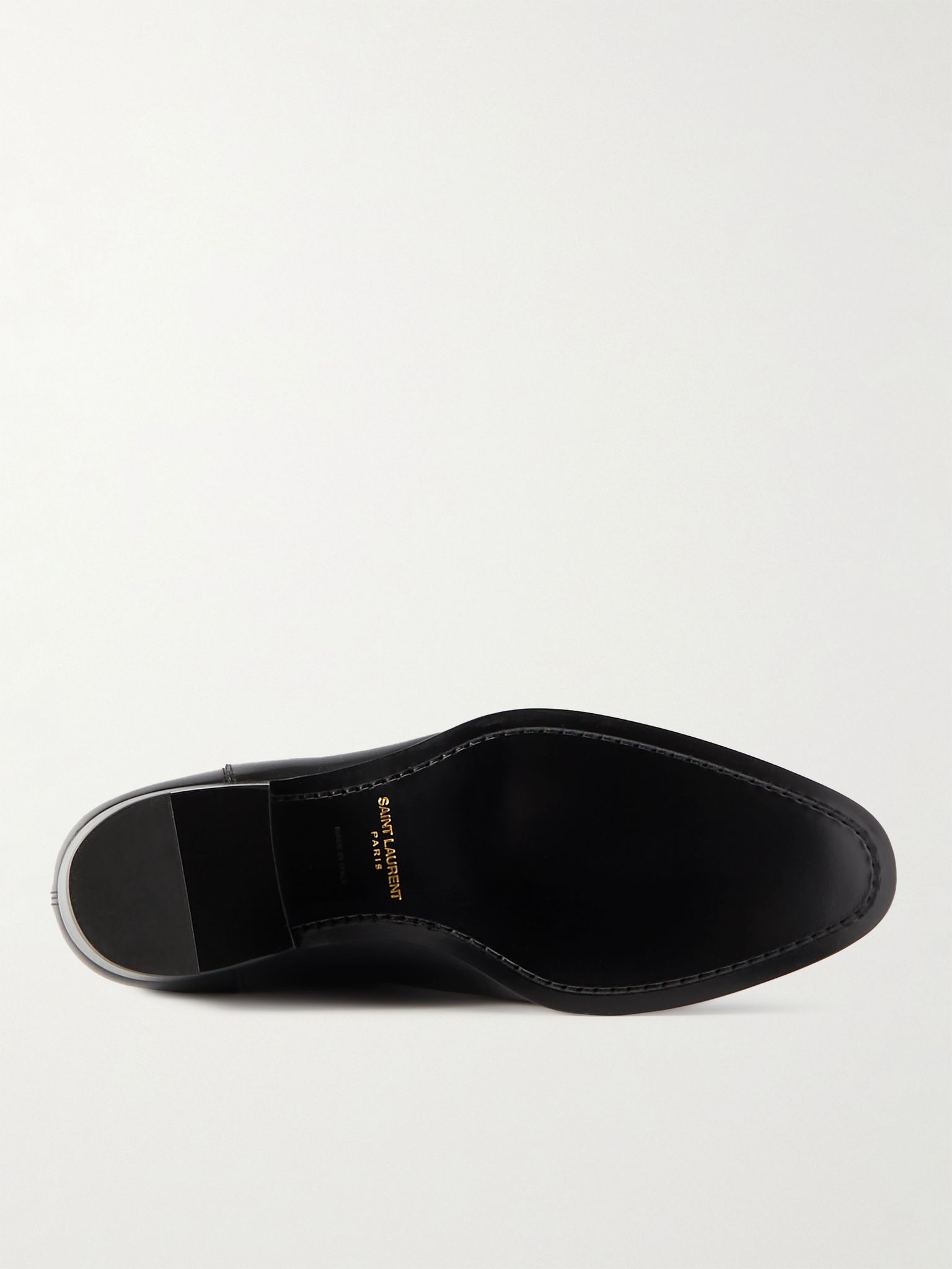 Wyatt Leather Chelsea Boots Black - 6