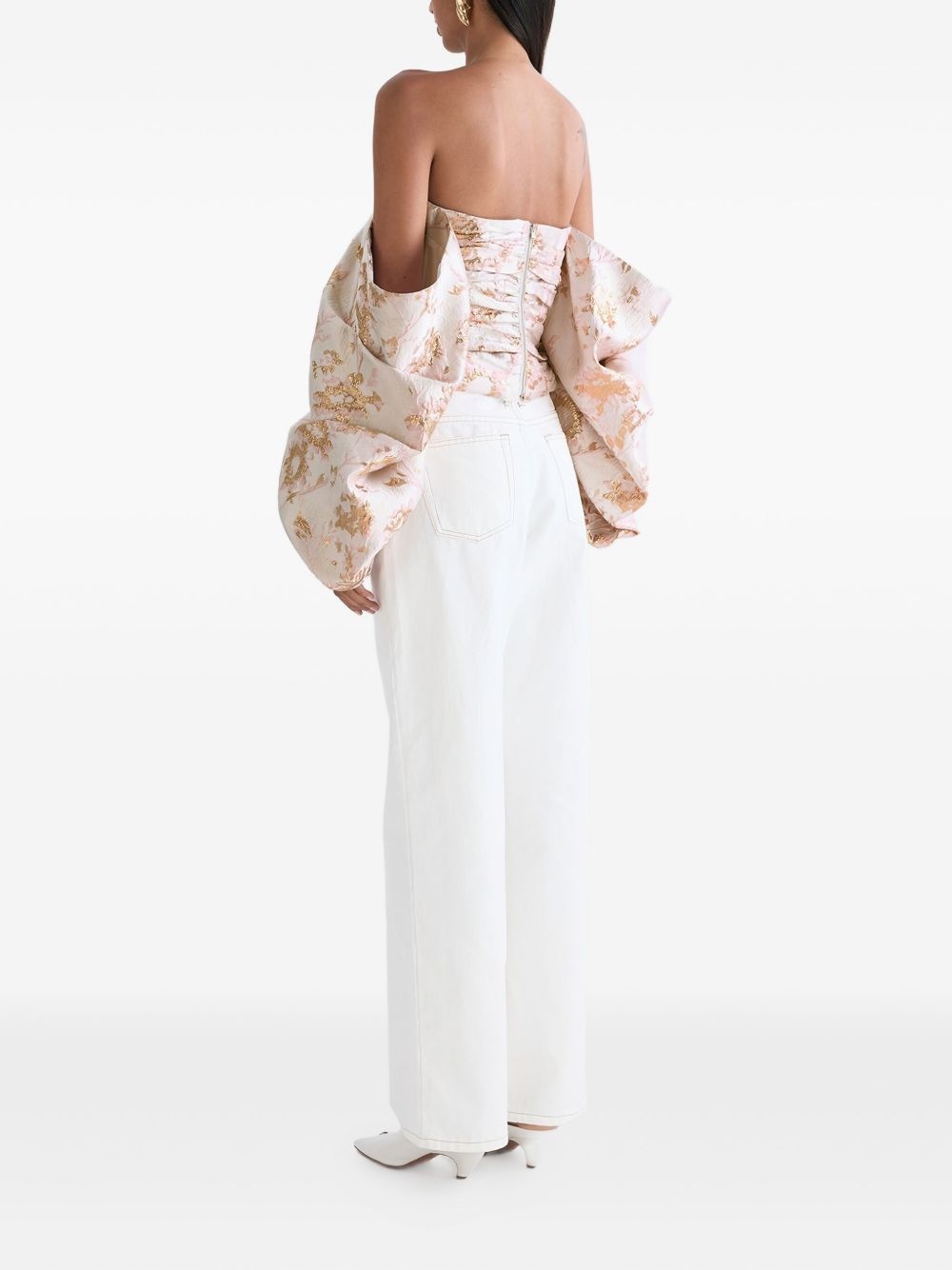 off-shoulder blouse - 4