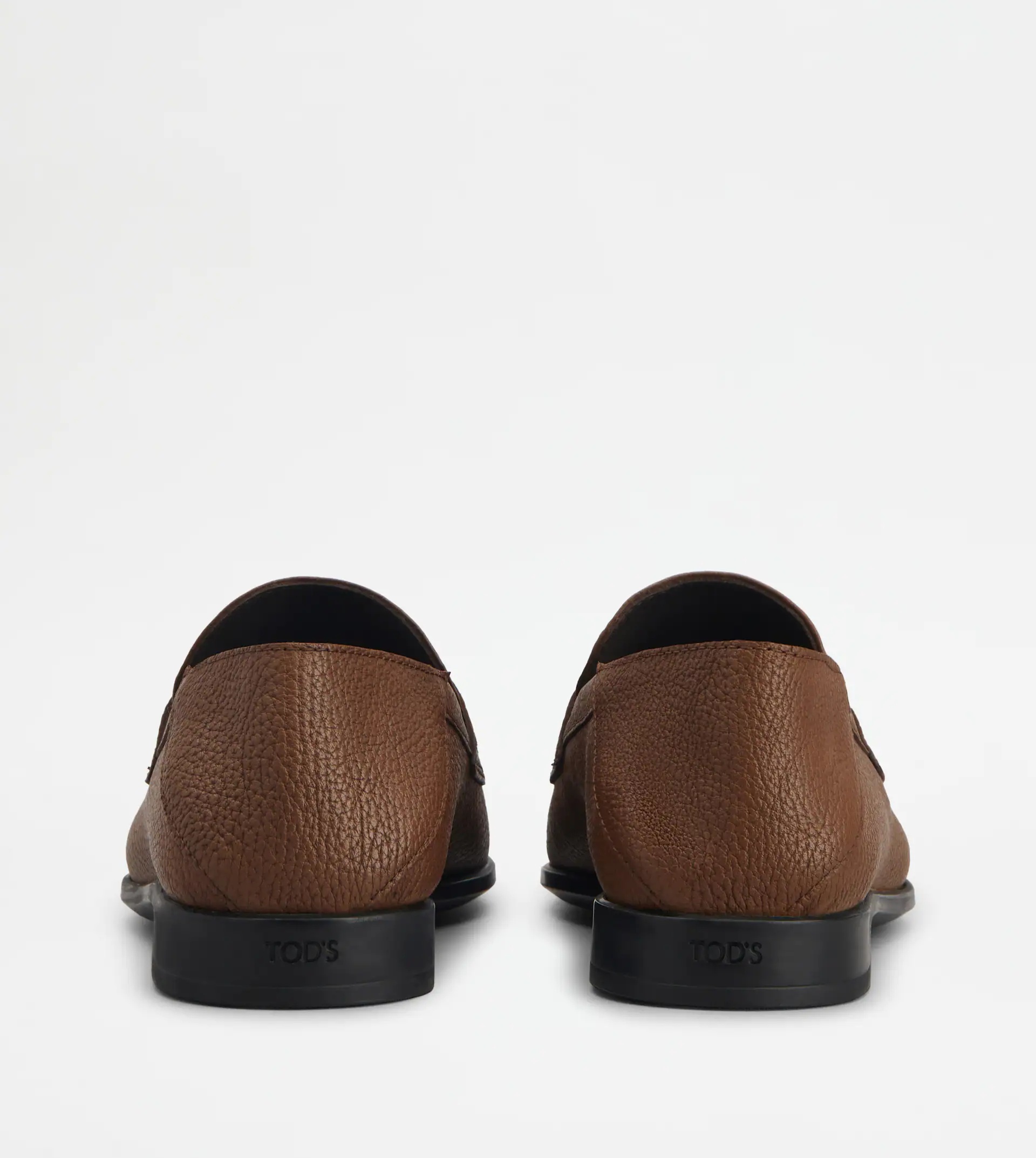 LOAFERS IN LEATHER - BROWN - 2