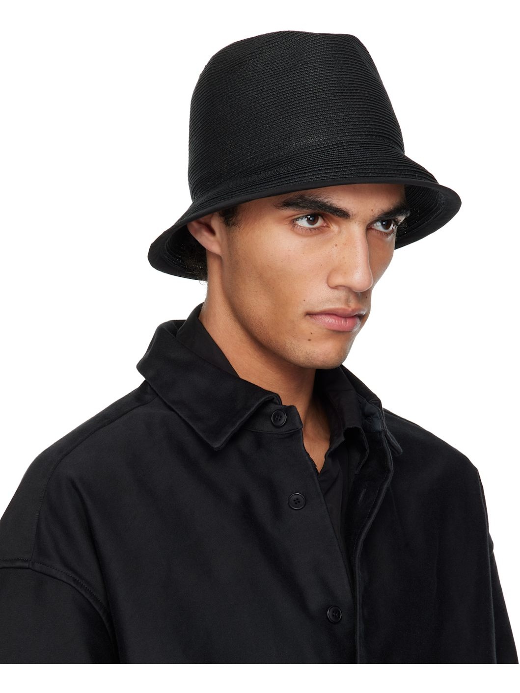 Black Braided Hat - 2