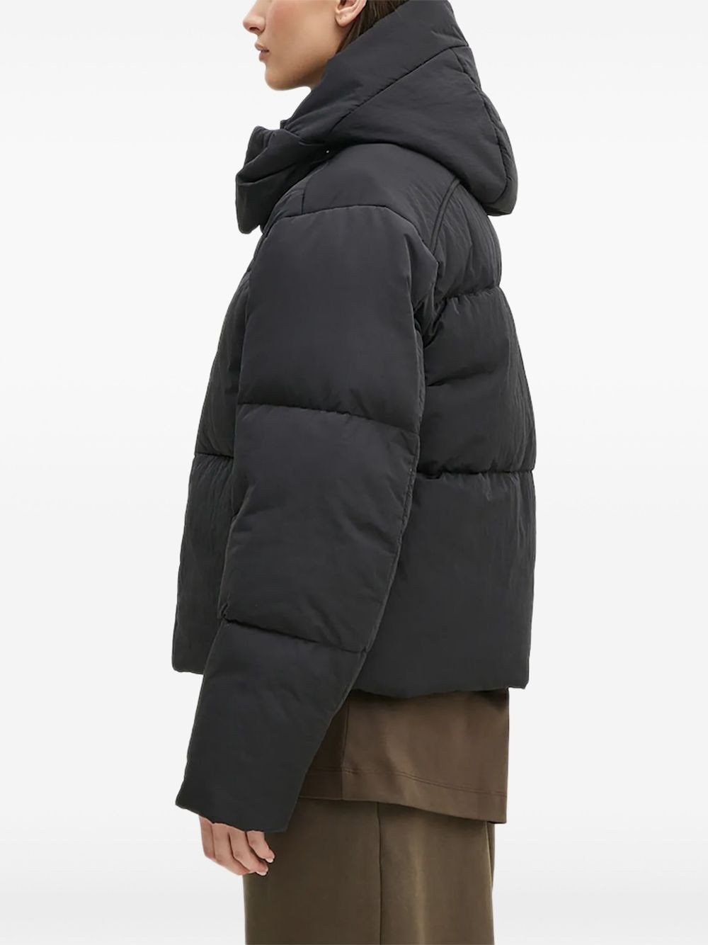 hooded puffer jacket - 2