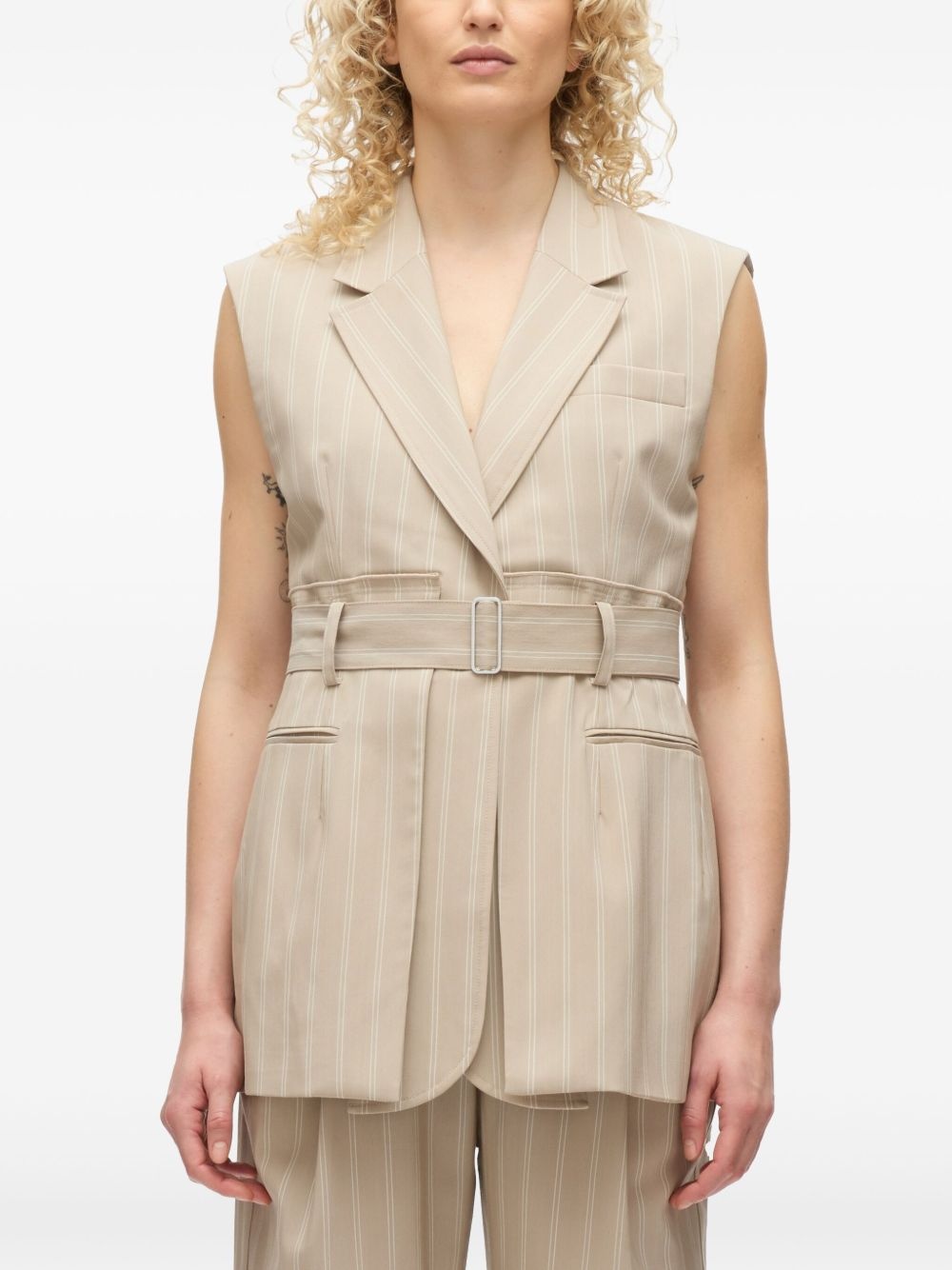 striped waistcoat - 4