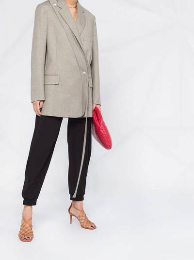 Stella McCartney Rylee boxy-fit blazer outlook