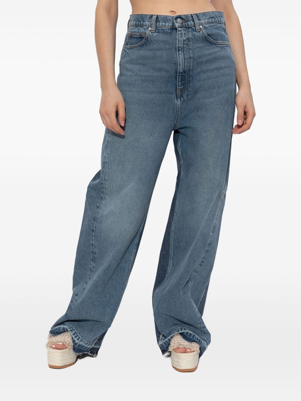 wide-leg jeans - 3
