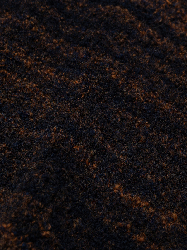 Gurra Boucle Sweater Black Brown - 4