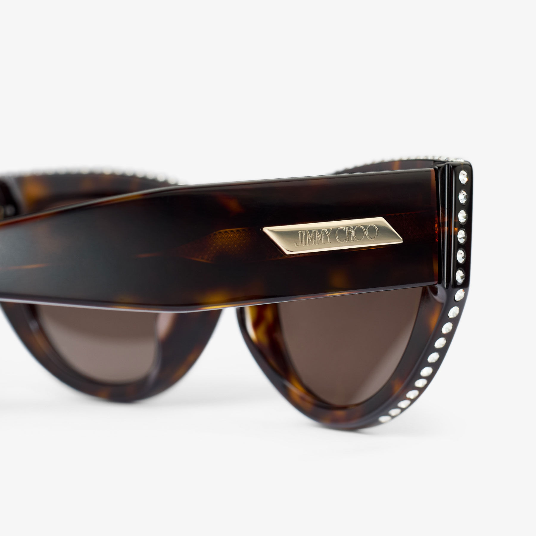 Vale 
Brown Havana Cat Eye Sunglasses - 3