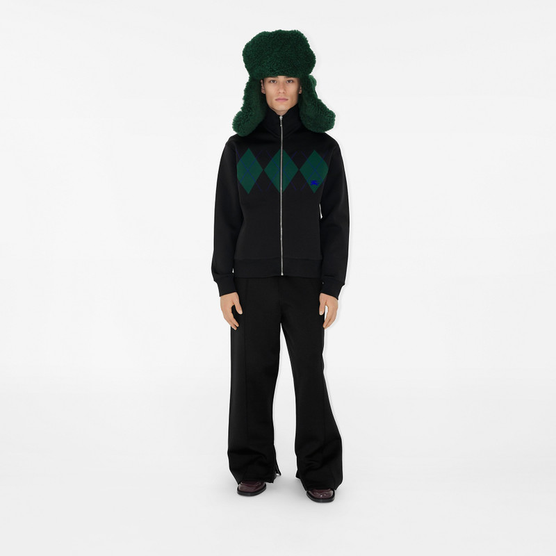 Nylon and Shearling Trapper Hat 3