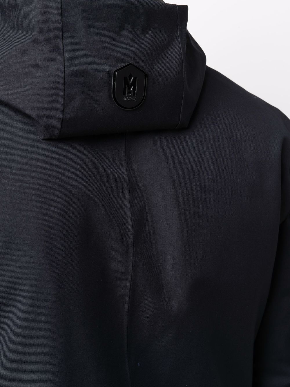 zip-up hooded down jacket - 5