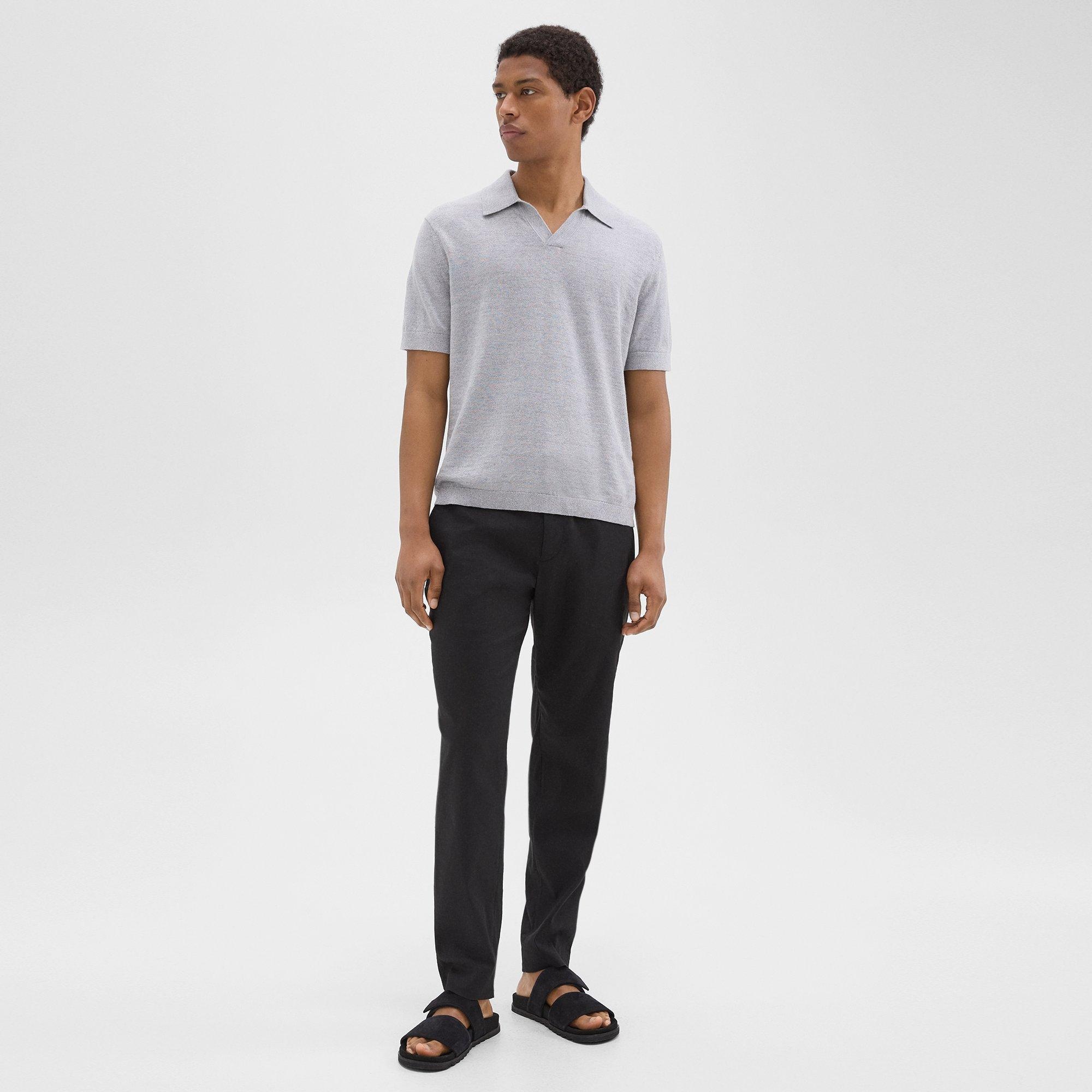 Brenan Polo Shirt in Cotton-Linen - 6