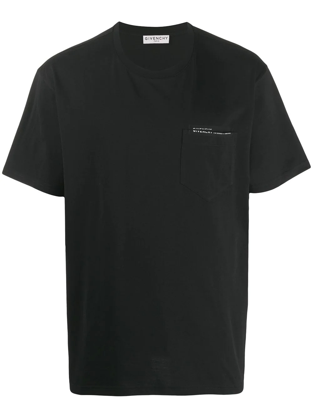 ribbon trimmed logo T-shirt - 1