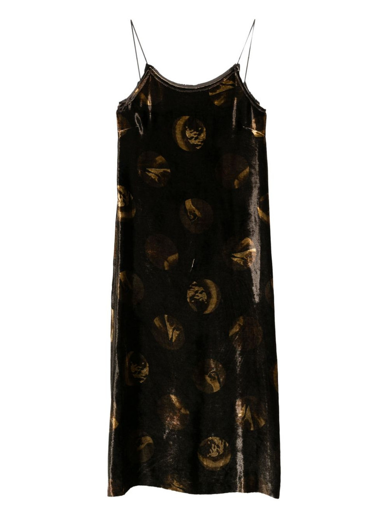 abstract-pattern midi dress 1