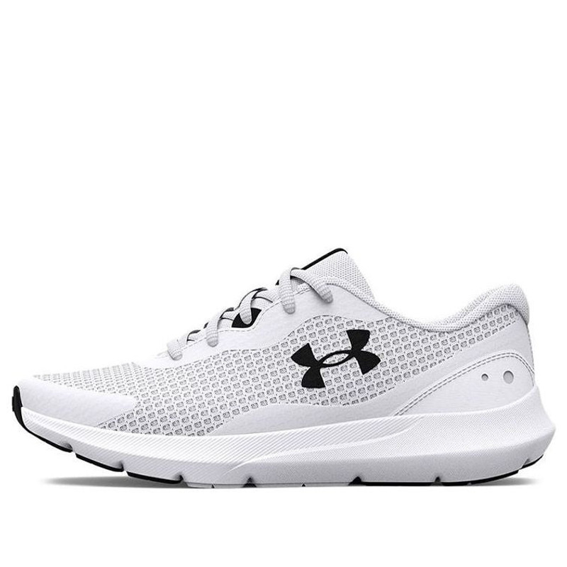 (WMNS) Under Armour Surge 3 'White Black' 3024894-100 - 1