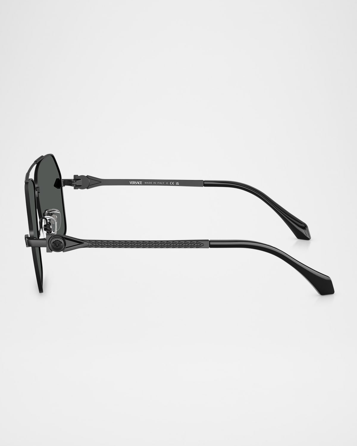 Men's VE2284 Aviator Sunglasses - 4