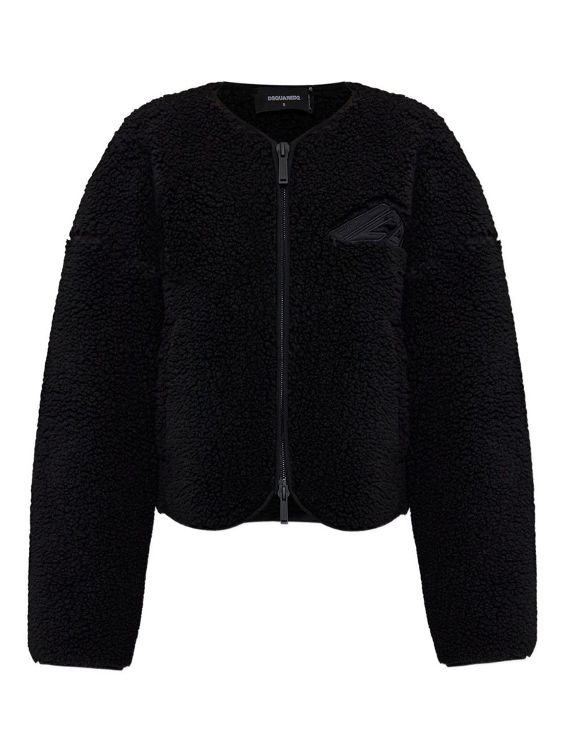 embroidered fleece jacket 1