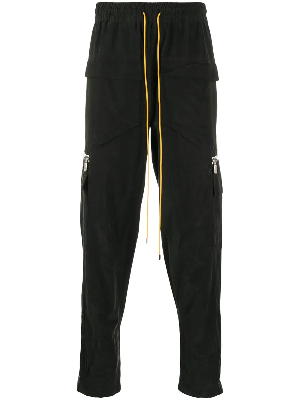 straight-leg cargo trousers - 1