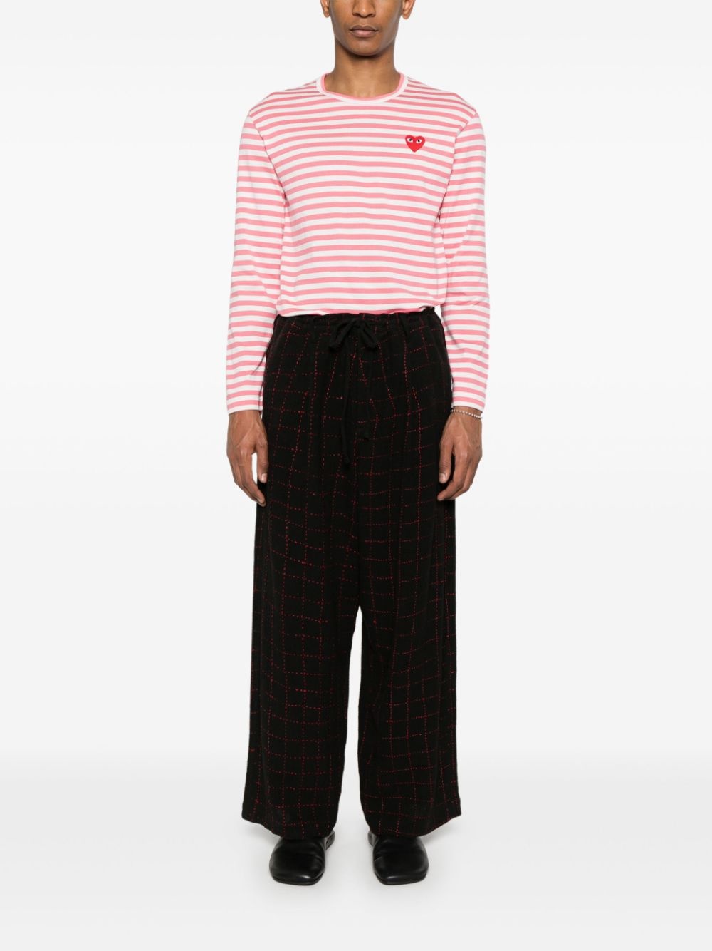 striped T-shirt - 2