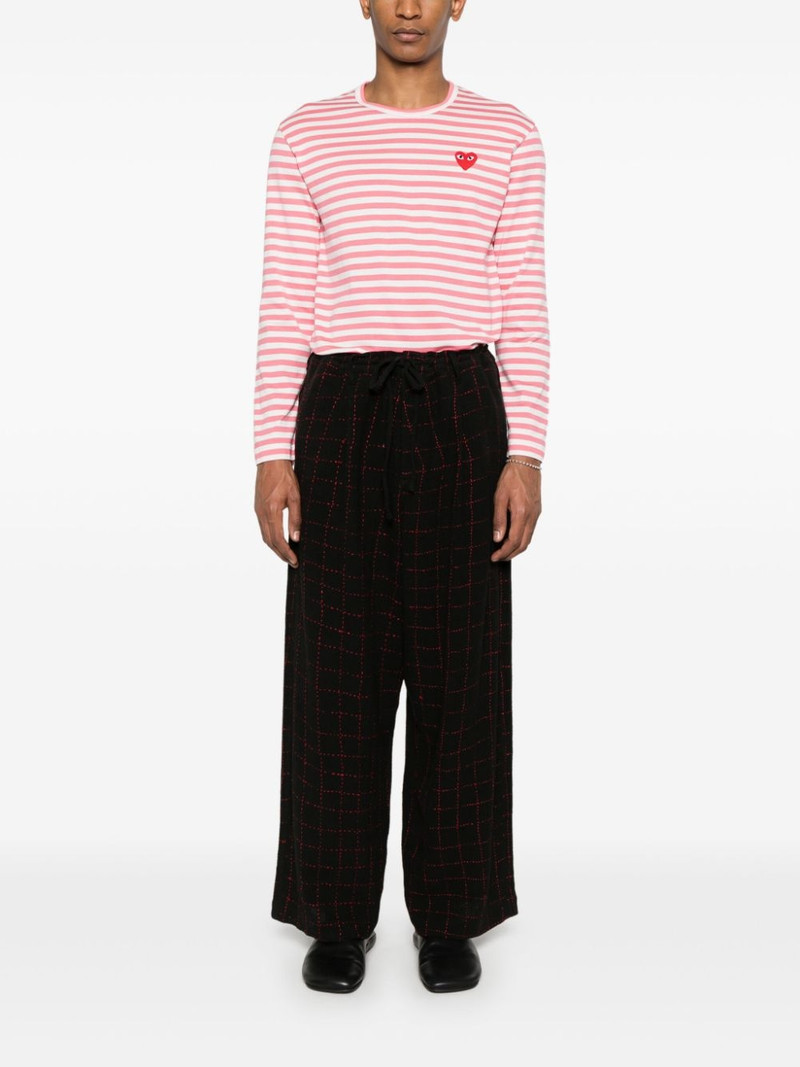 Comme des Garçons PLAY striped T-shirt outlook