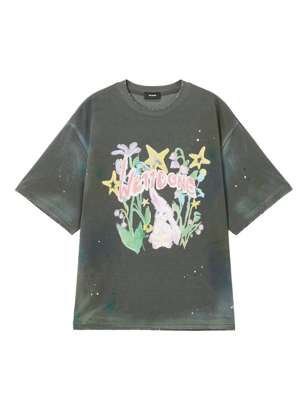 graphic print T-shirt - 1