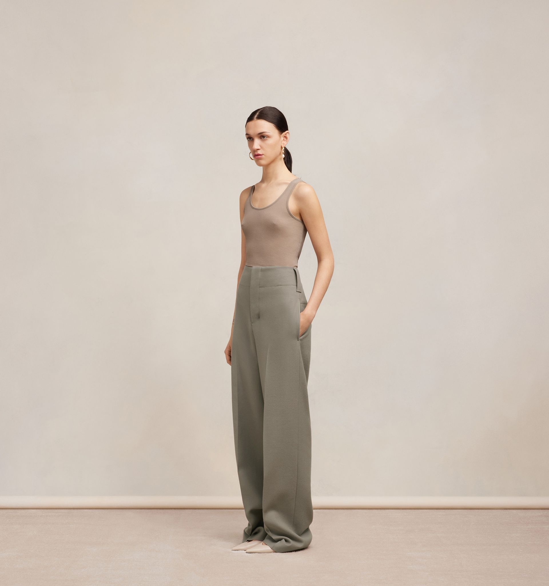 Straight Fit Trousers - 4