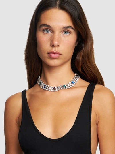 Alessandra Rich Crystal necklace outlook