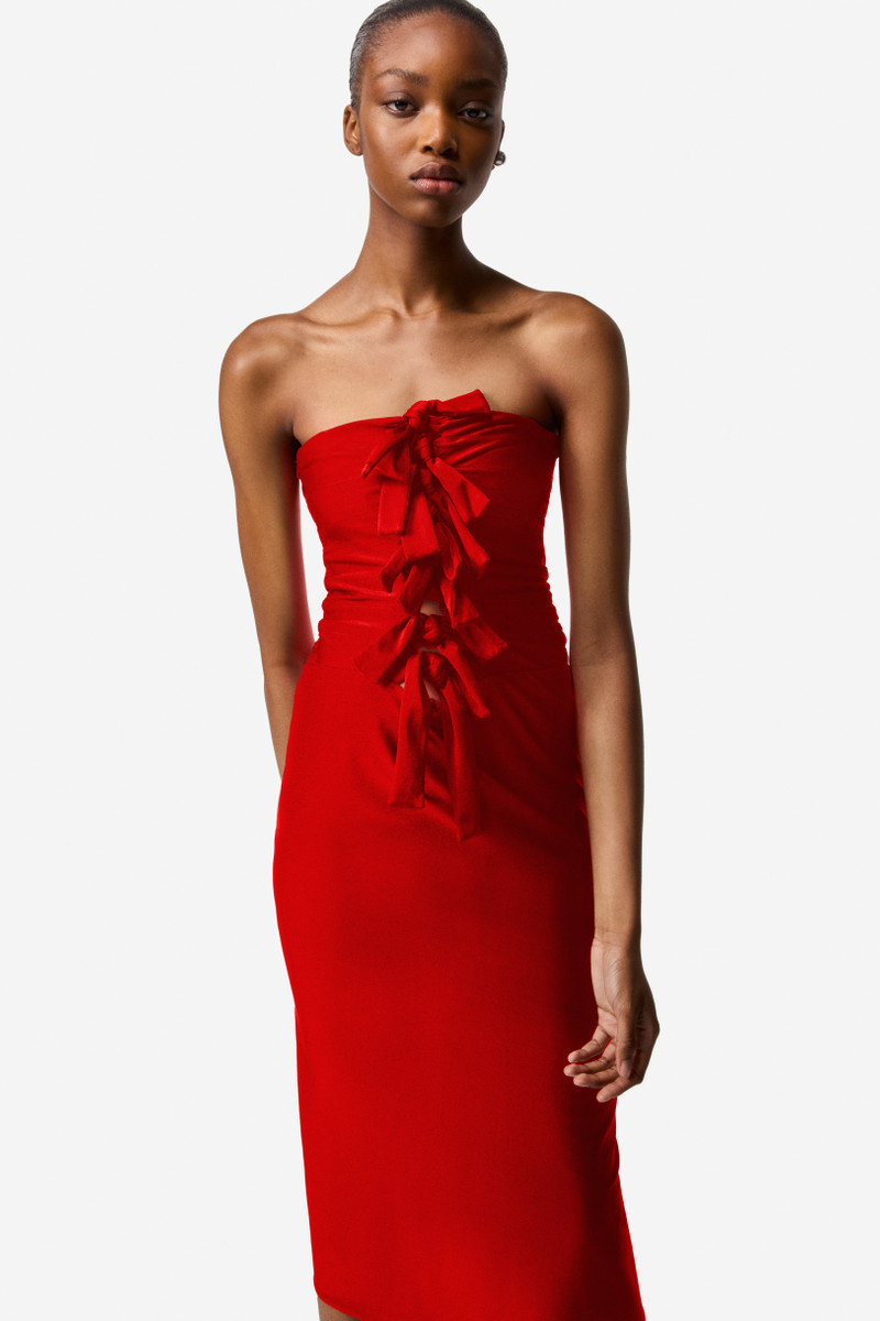COPERNI Jersey Knot Gala Dress outlook