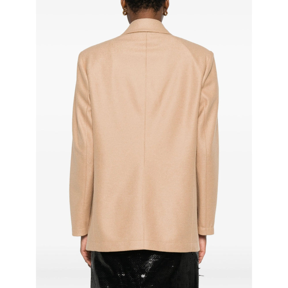 Harris Wharf London Neutrals Jackets - Blazers Women - 4