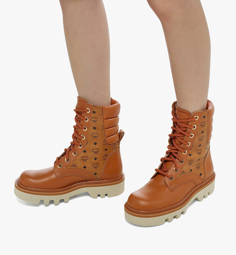 MCM Visetos Boots in Calf Leather outlook