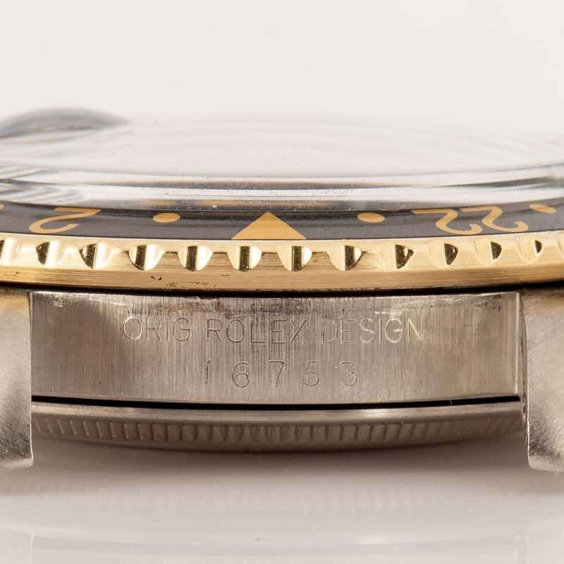 Vintage Rolex GMT-Master ref 16753 Steel & Gold - 6