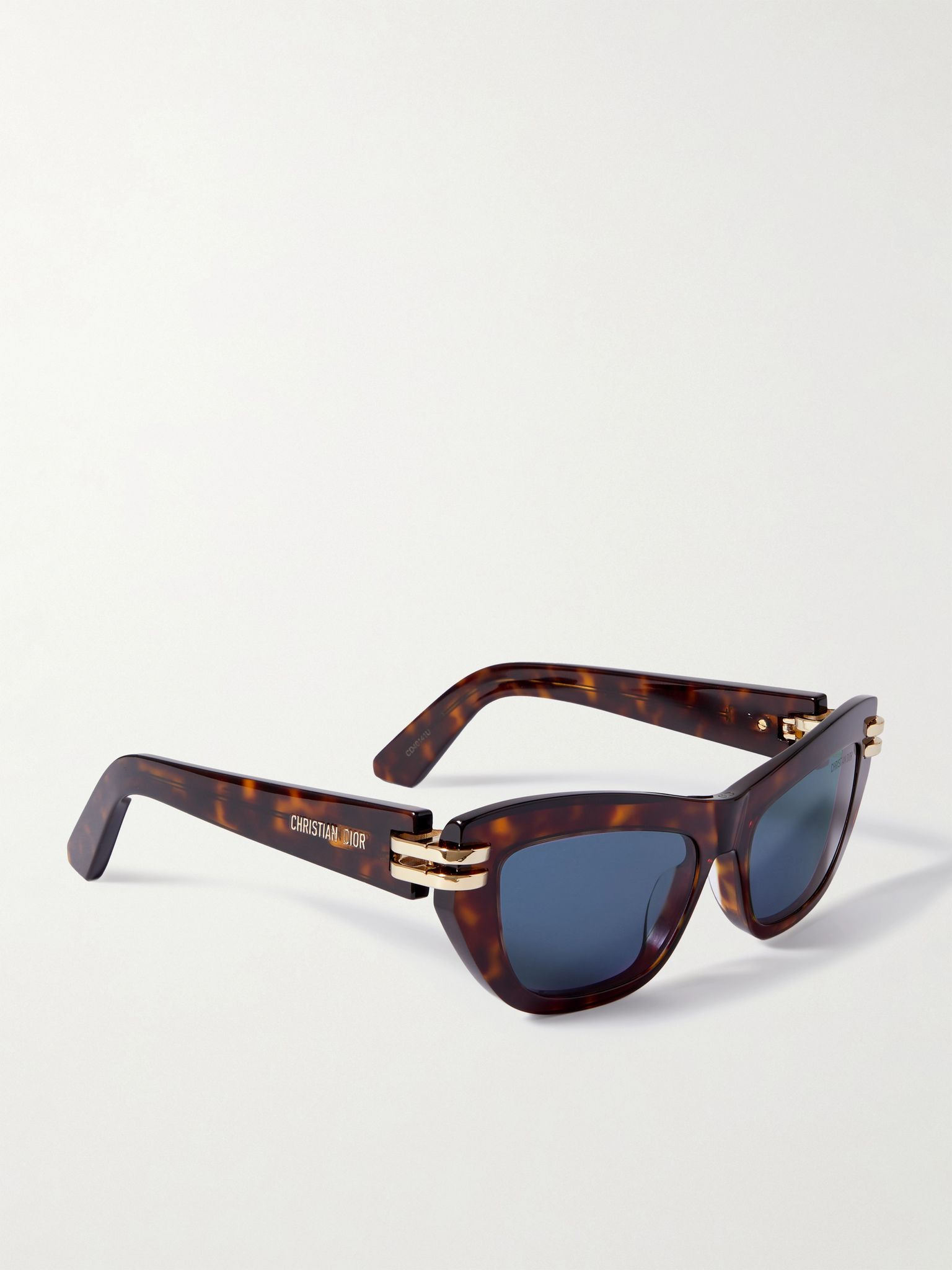 CDior B2U cat-eye tortoiseshell acetate sunglasses Brown - 3