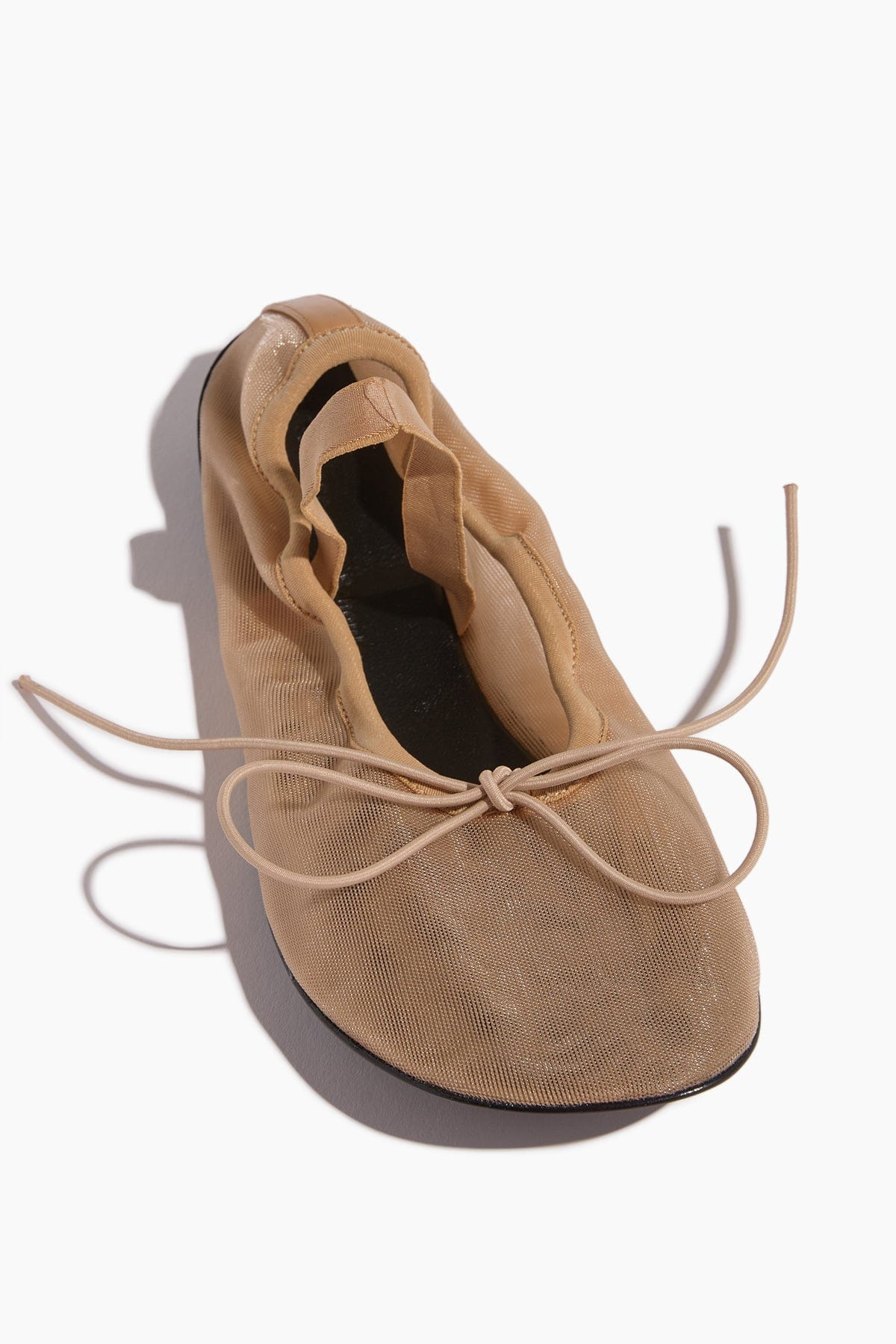 Glove Mary Jane Ballet Flats in Sand - 4
