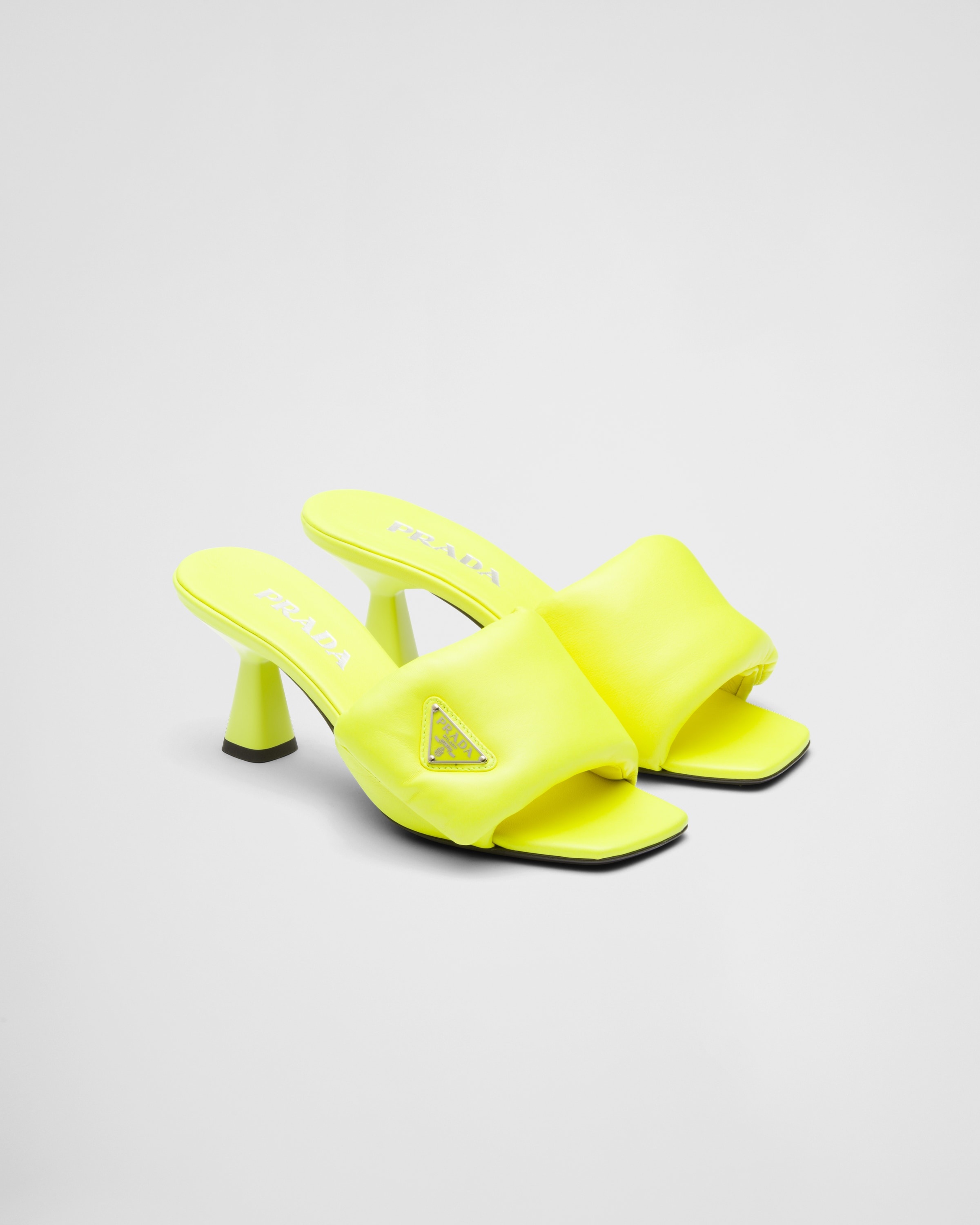 Soft padded nappa sandals - 1