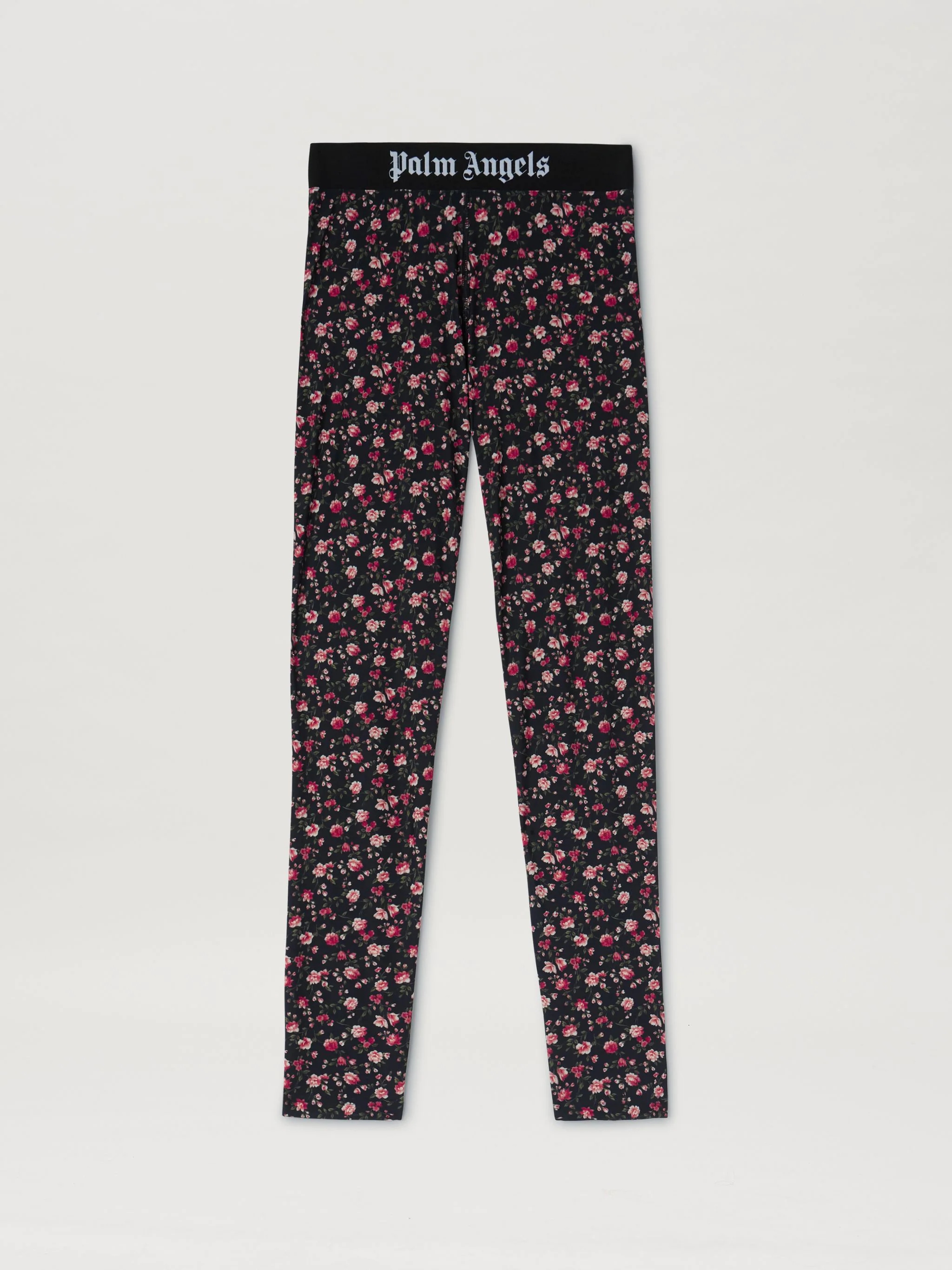 FLOWER PRINT CLASSIC LOGO LEGGINS - 1