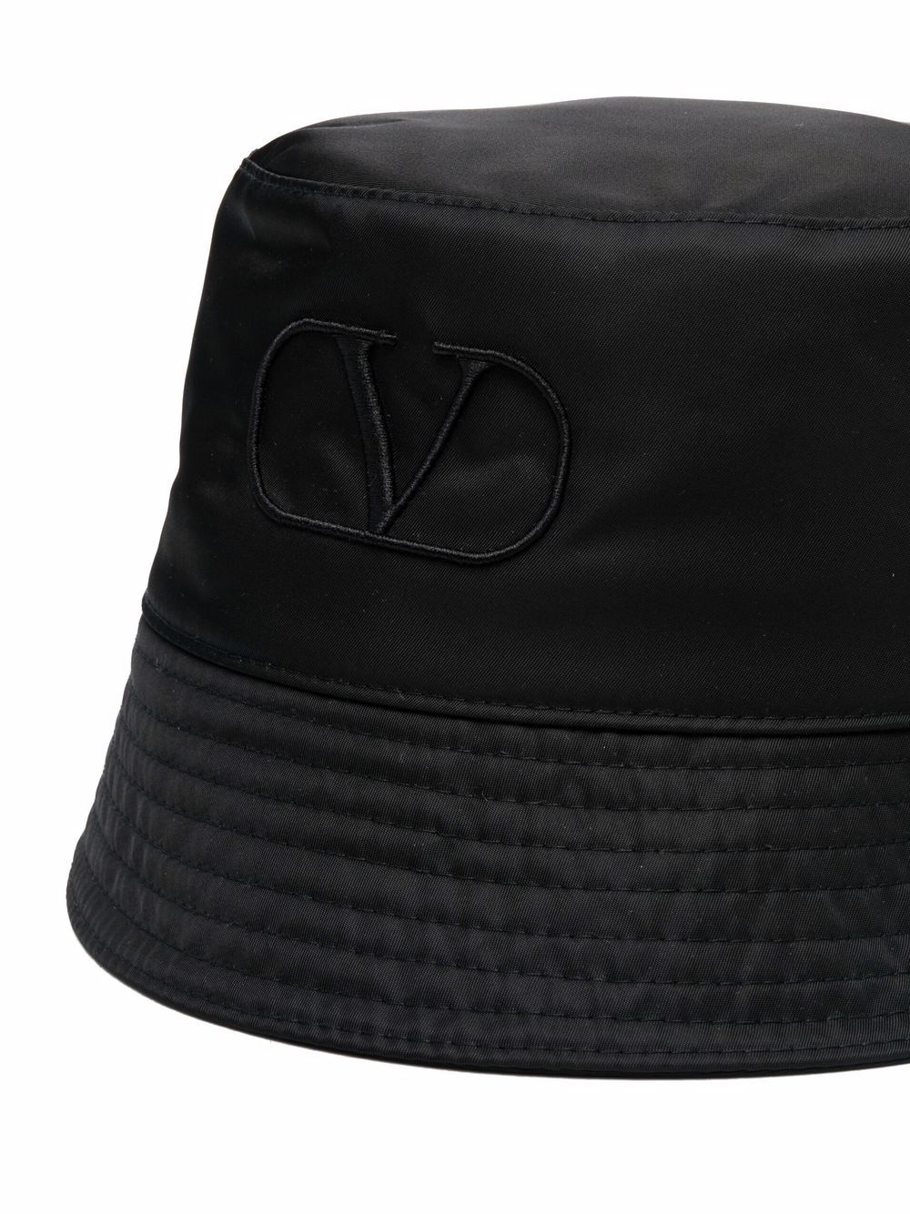 VLogo embroidered bucket hat - 2