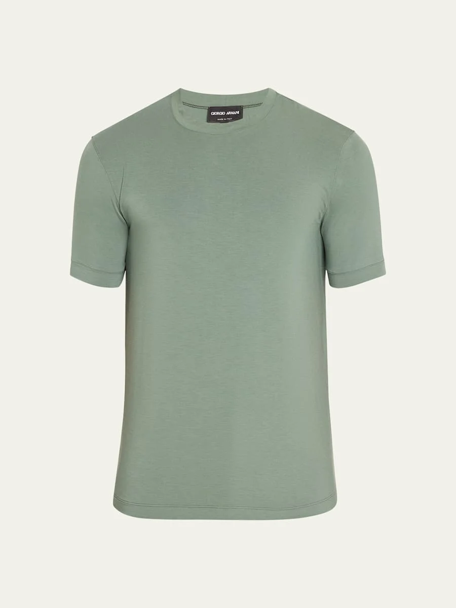 Men's Solid Jersey T-Shirt - 1