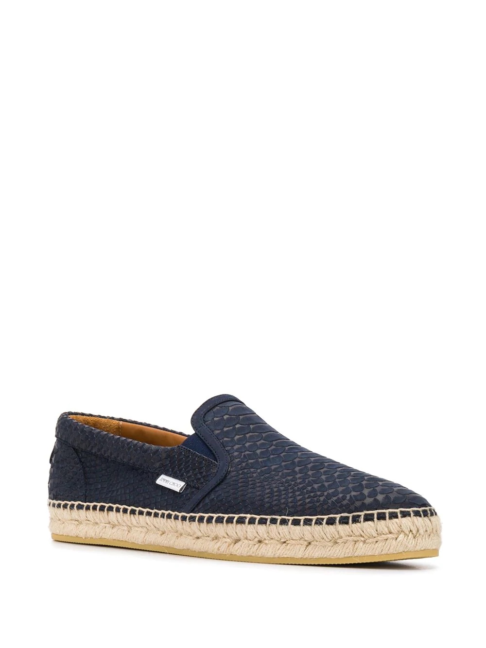 Vlad snakeskin effect espadrilles - 2