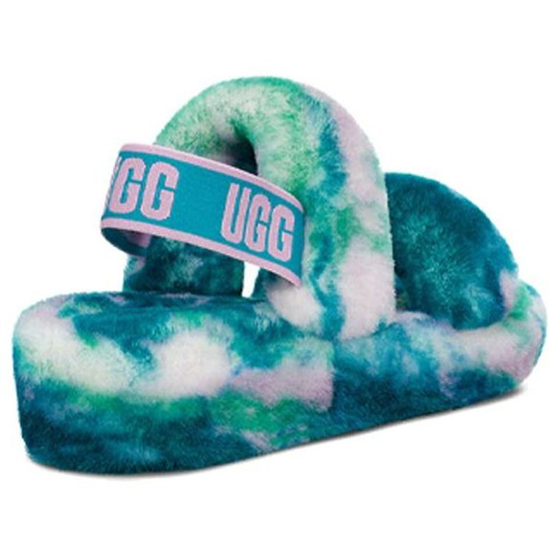 UGG UGG Oh Yeah Slide 'Marble Aquatic Blue' 1122555-AQBL outlook