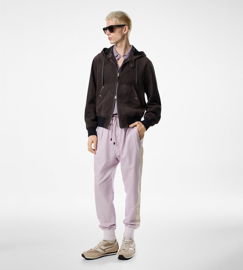 TOM FORD SUEDE HOODED BLOUSON outlook