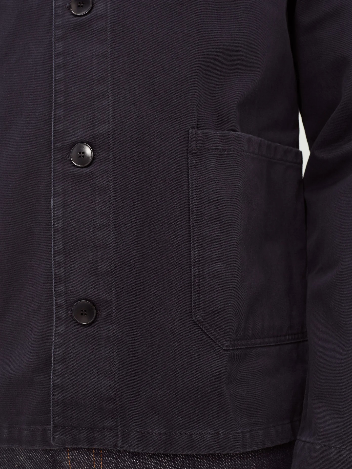 Kerlouan washed cotton-gabardine overshirt - 4