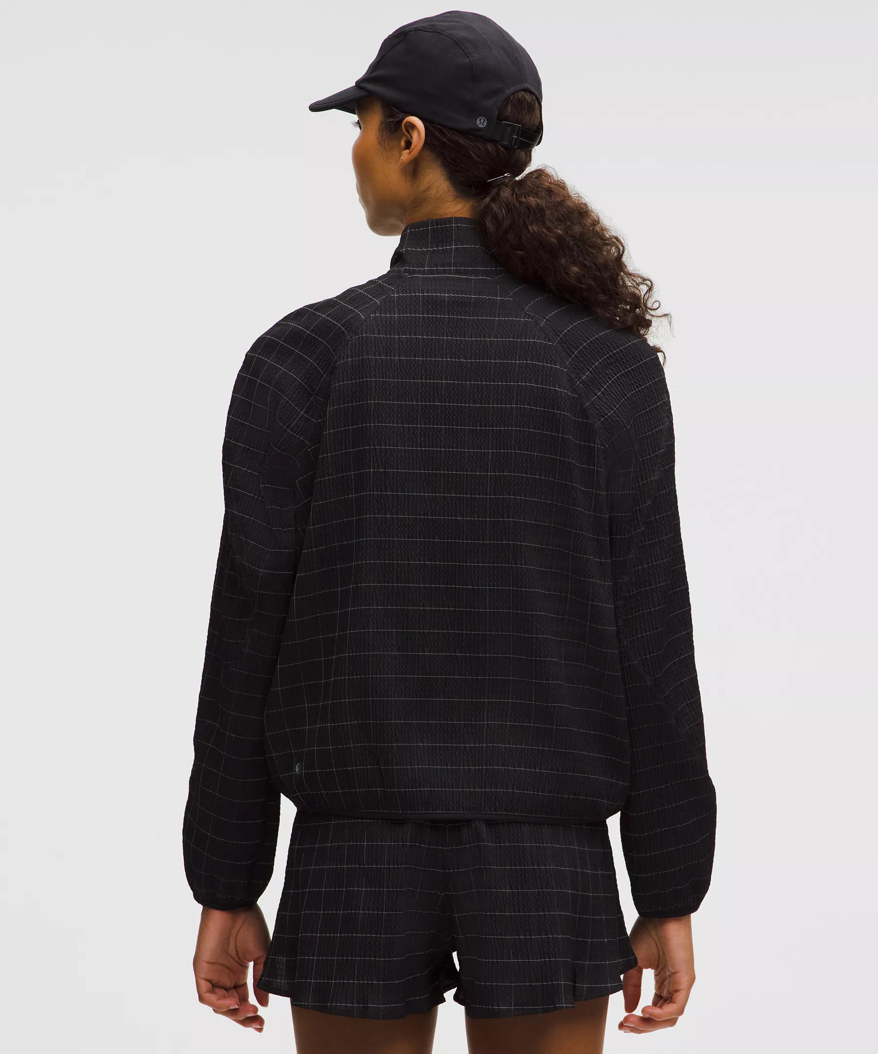 Adapted State Textured Jacket *Reflective Grid - 3