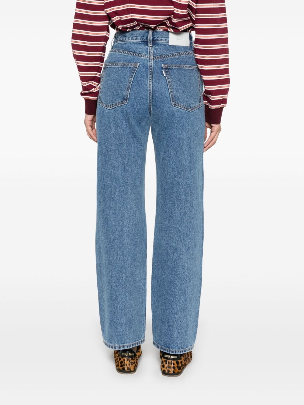 straight-leg jeans - 4