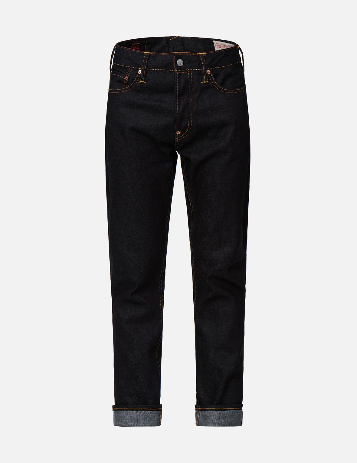 “The God of Fortune Riding Waves” Daicock Embroidery Carrot-Fit Jeans #2017 - 2