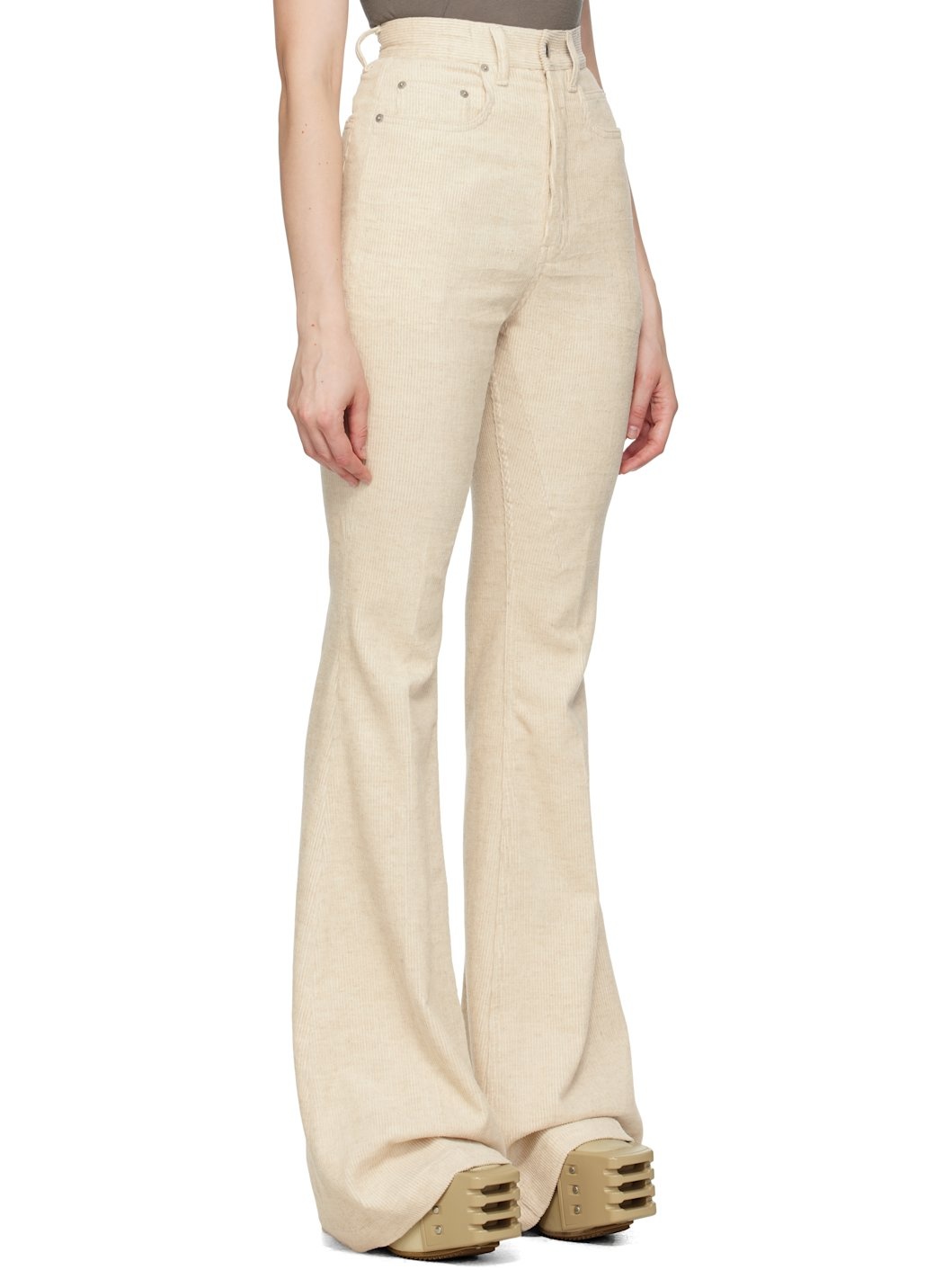 Off-White Concordians Bolan Bootcut Trousers - 2