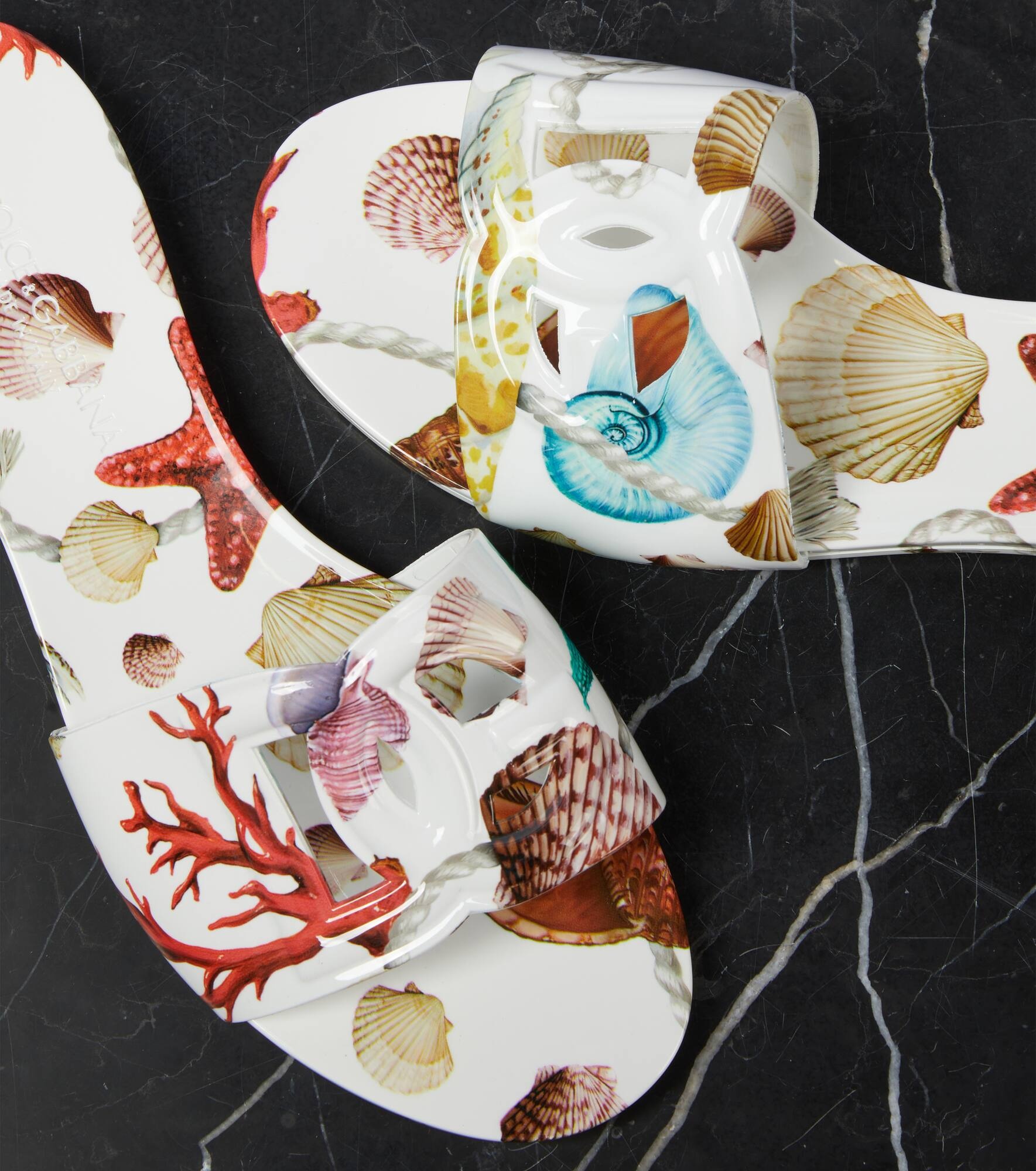 Capri printed sandals - 6