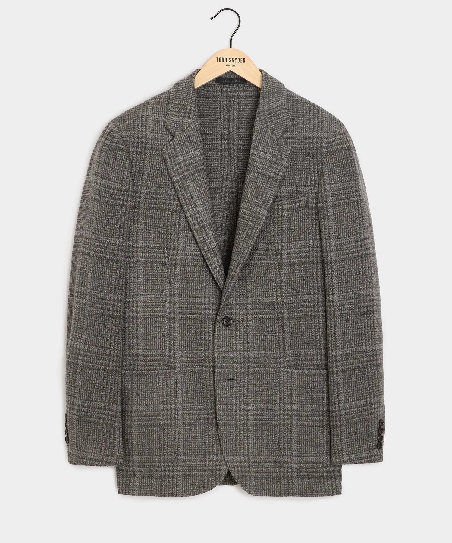 Wool Glen Plaid Sport Coat - 1