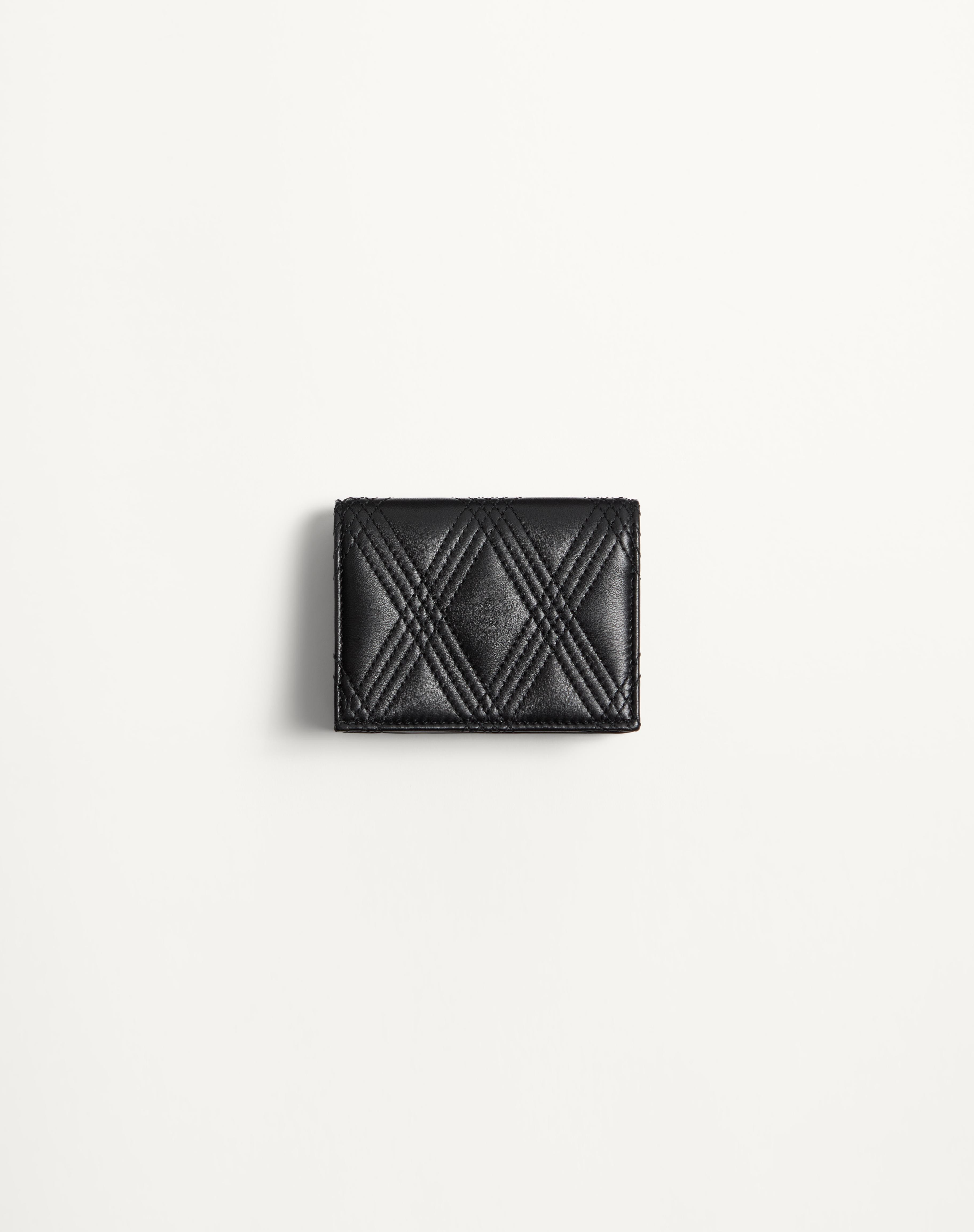 VALENTINO GARAVANI QUILTIE 67 WALLET IN QUILTED NAPPA LEATHER - 3