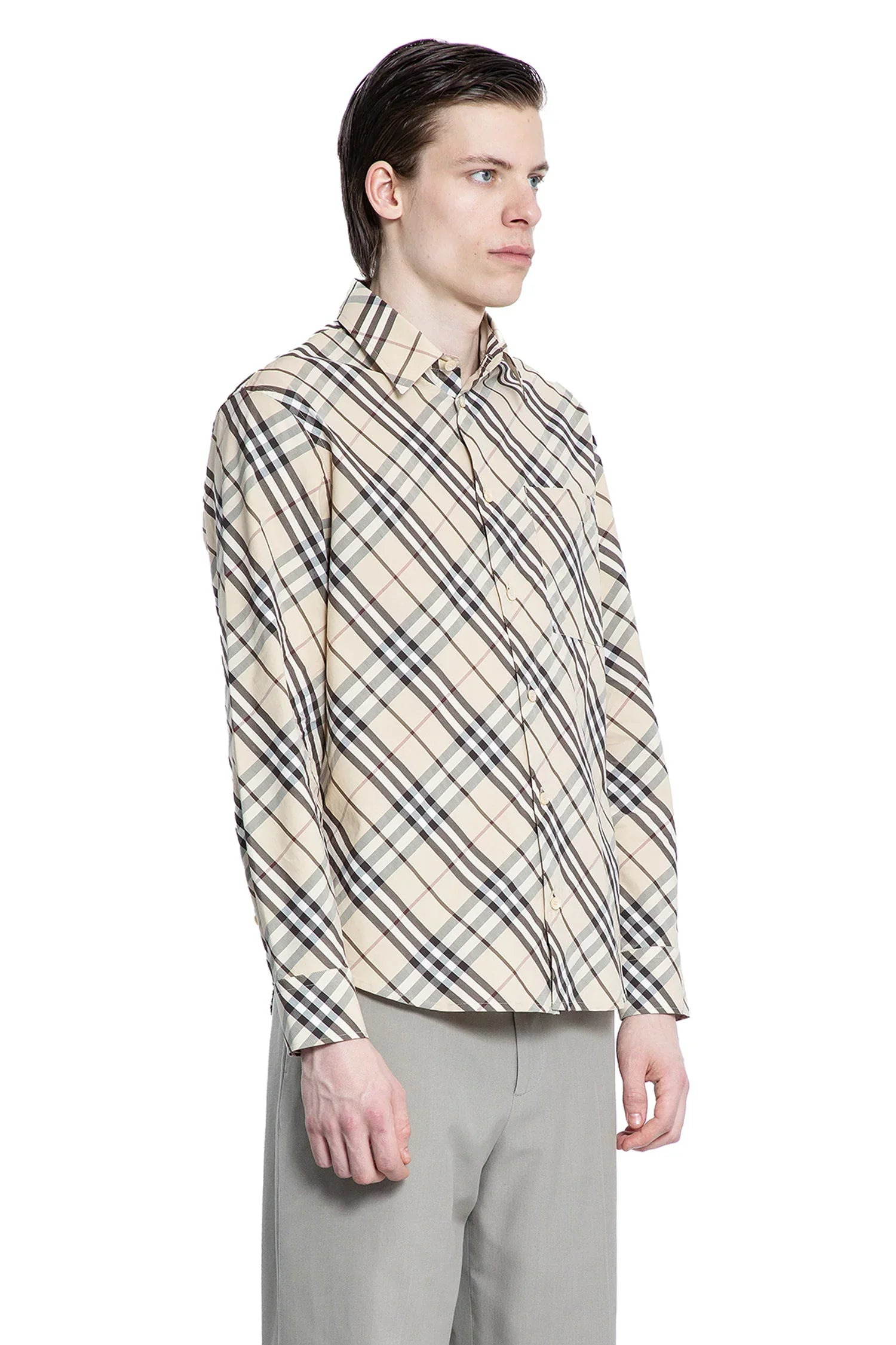 Relaxed-Fit-Check-Cotton-Shirt - 2