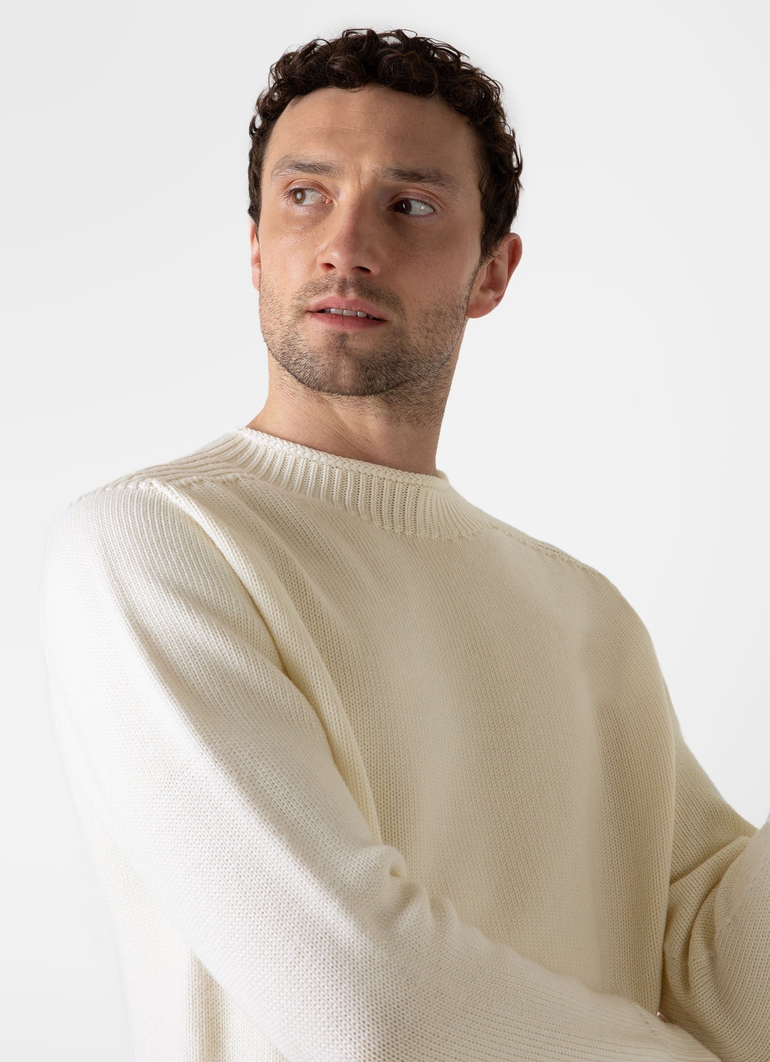 English Merino Fisherman Jumper - 6